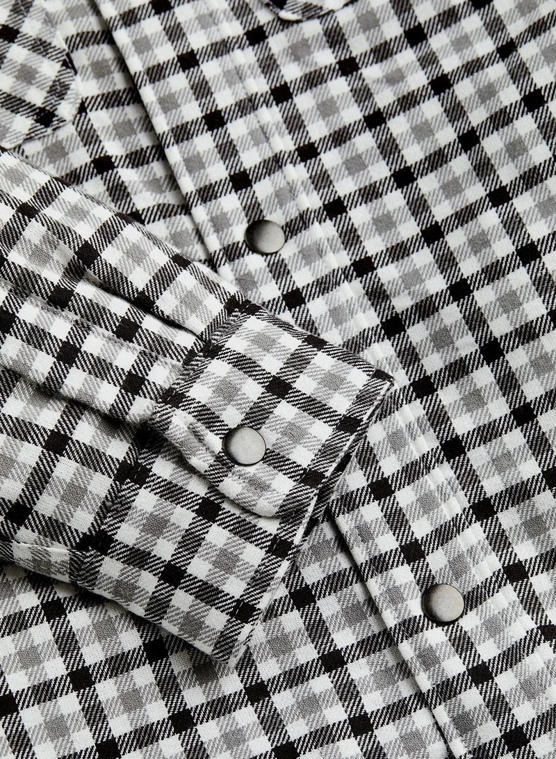 H&M  Checked Regular Fit Shirt for Men | Best Price UAE
